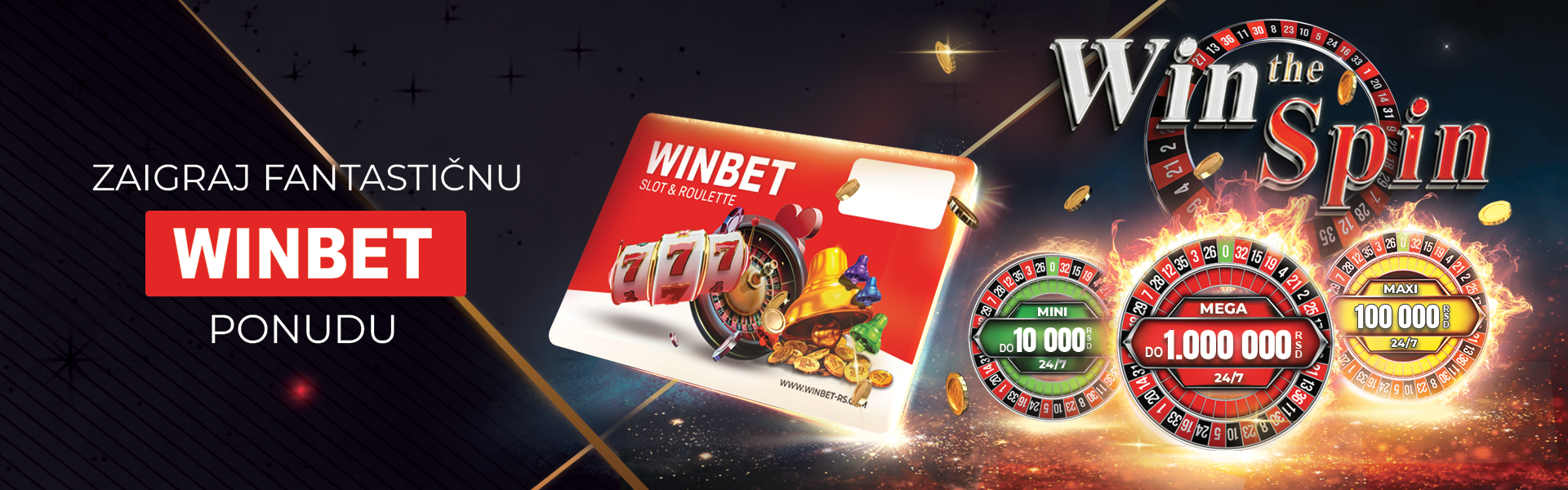 Win the Spin promo hero banner
